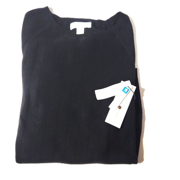 Treasure & Bond Women's Black Long Sleeve Knit Pullover Sweater M Nordstrom - Picture 7 of 8